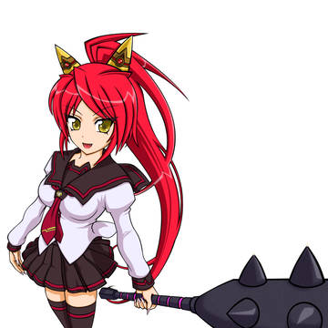 鬼っ娘(赤)