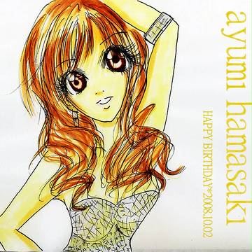 HAPPY BIRTHDAY　ayu　2008