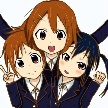 唯と後輩でプリクラ！