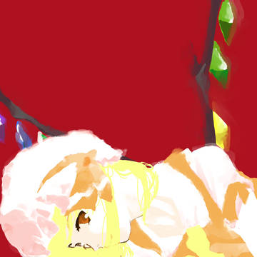 某生主さんがフランちゃんのコスしてるところを妄想で描いたよ