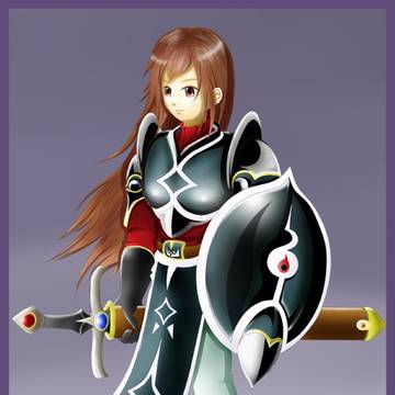 長髪の剣士