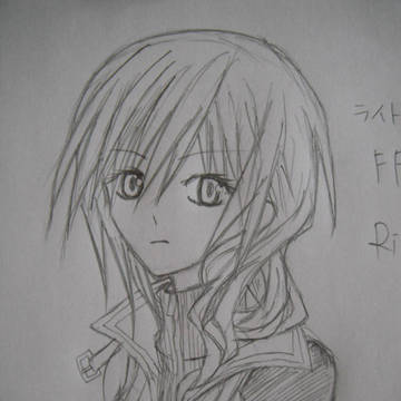 FF13　ライトニング　初描き