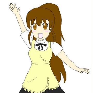 ぽぷら in ペイント＆マウス
