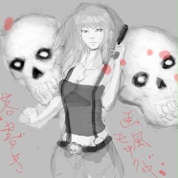 銃ドクロちゃん