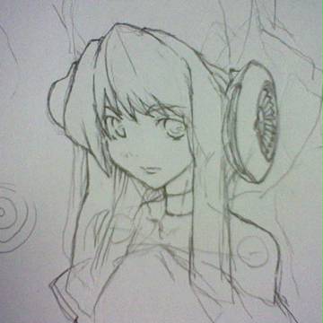 xbox360擬人化ラフ