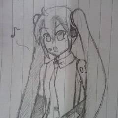 落書きでミク