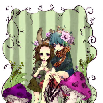 【塗らせていただきました】森ボーイ・森ガール
