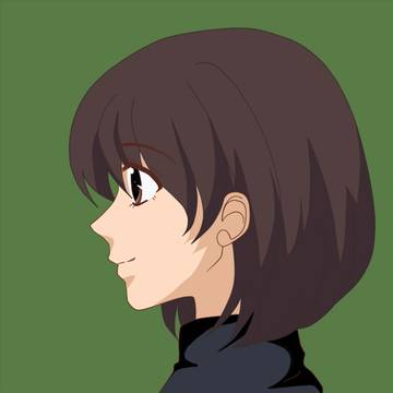 横顔
