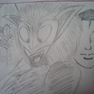 マグマ星人を描いてみたってあるぇー？