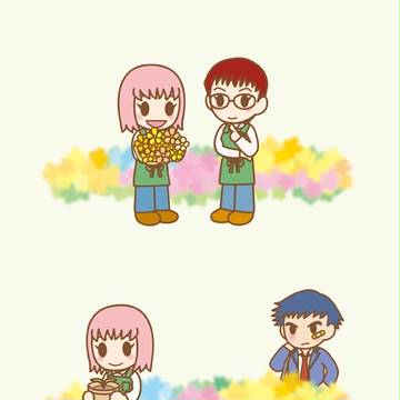 アンネリーバイト＋部活帰りの主人公チャージ