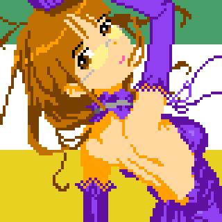 ドット絵 アイマス 律子のCDジャケット