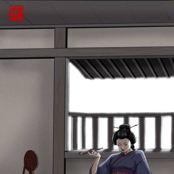 長屋の二階