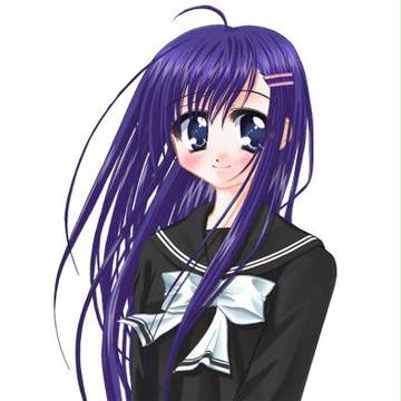 女の子描いて色入れてみた><