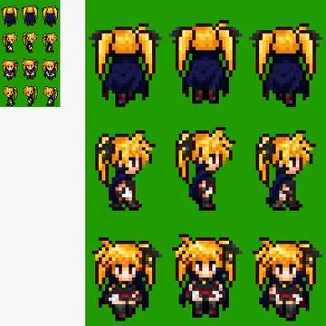ドット絵フェイトちゃん