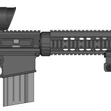 pimp my gun　SR25適当改造