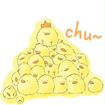 ヒヨコ-塗らせていただきました