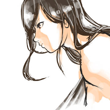 横顔