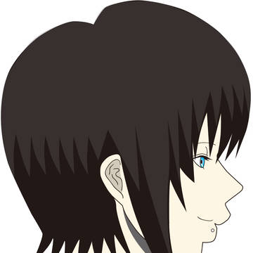どこか切ない微笑み