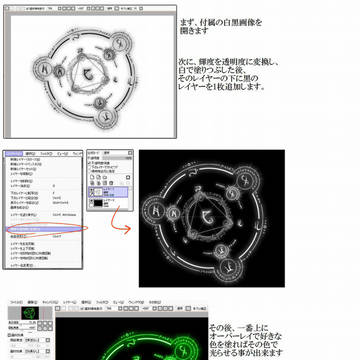 光を前に持ってくる解説