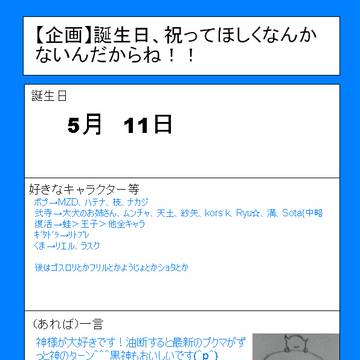 【PIANO】誕生日5.1.1.だってさ!【AMBIENT】
