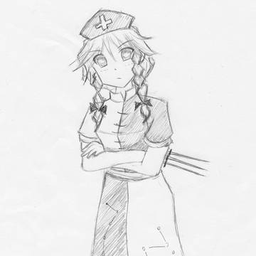 咲夜さんにえーりんコスさせてみたかった