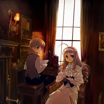 「黒きレ・ヴォルゥ」設定ラフ画集表紙