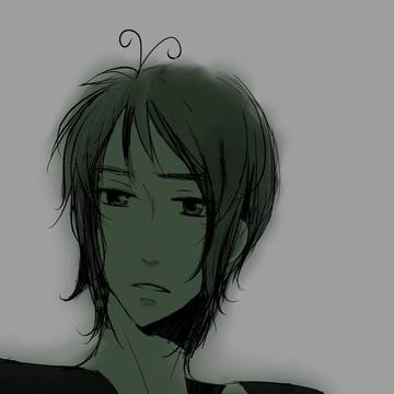 そして彼は悲しい顔をした