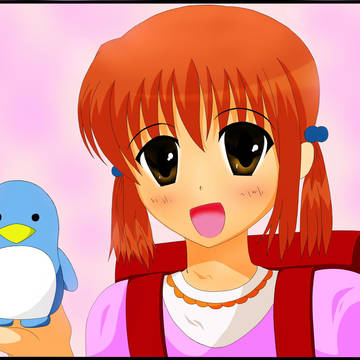 ペンギン大好き少女