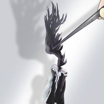 片翼の天使が堕ちてた