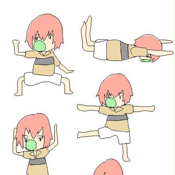 丸いブタ体操