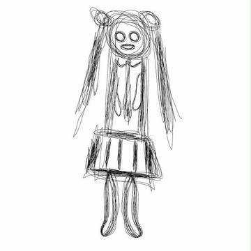 線でみくさん