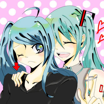 蒼と青