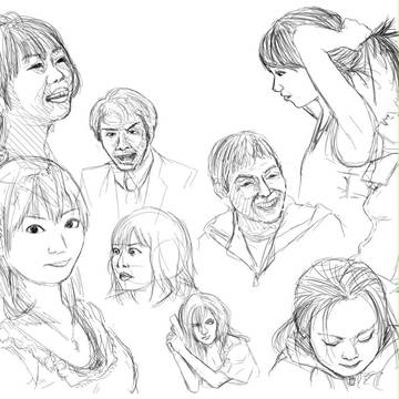 落書き　スケッチ