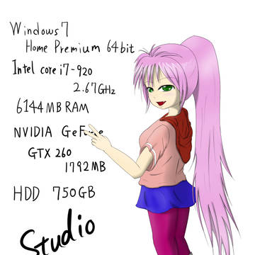 PC擬人化ったーやってみた。