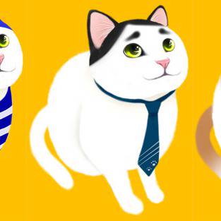 猫ちゃん七変化