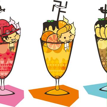白ひげ名物１２４パフェ