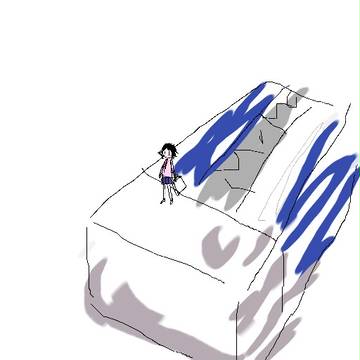 境界線に立つ