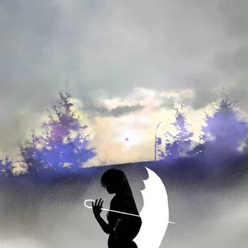 雨上がり