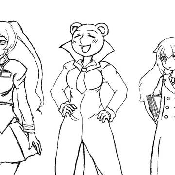 自分描くのが遅いにもほどがある