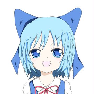 シンプルにチルノ