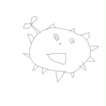 20秒で描いた！