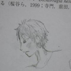 横顔