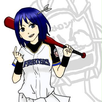 ピッチャービビってる