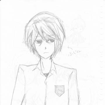藤くん描いてみた。