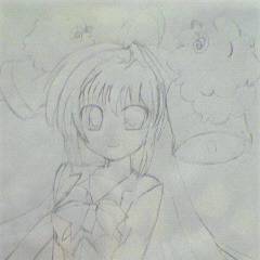 着色前ですよ〜…