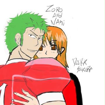 Zoro and Nami