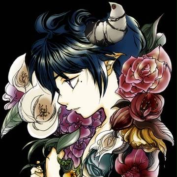 花と少年