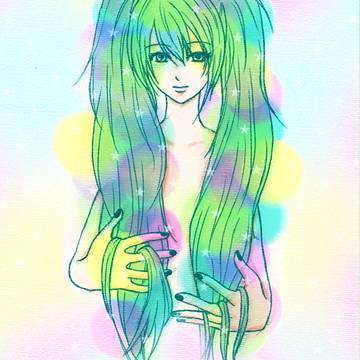 鉄壁の髪の毛