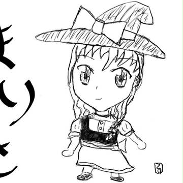 デフォルメ魔理沙
