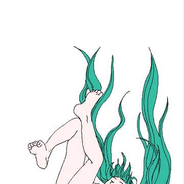 うみのなかのみｋ（ｒｙ体塗り影なし